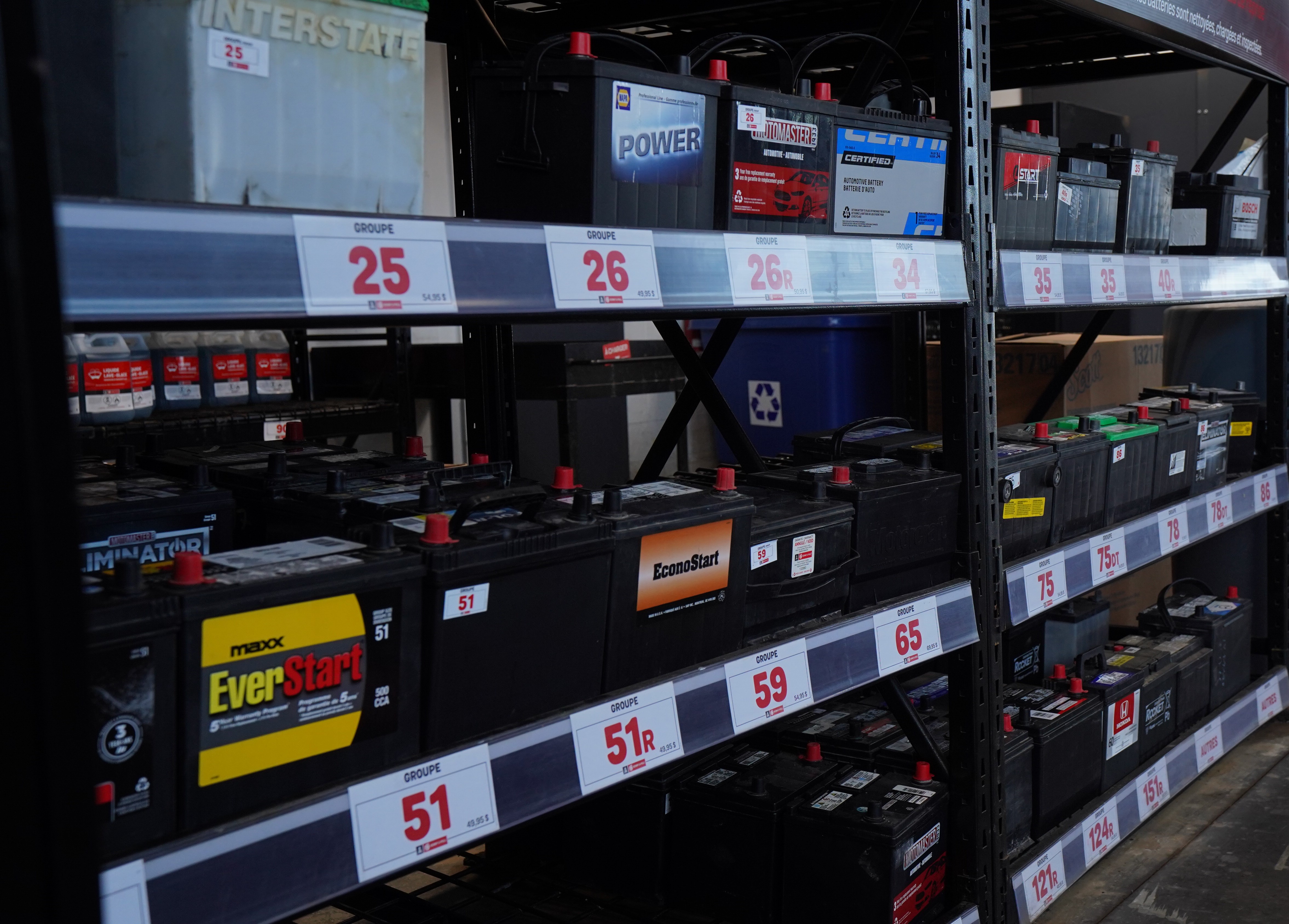 Used car batteries near me starting at $49.95