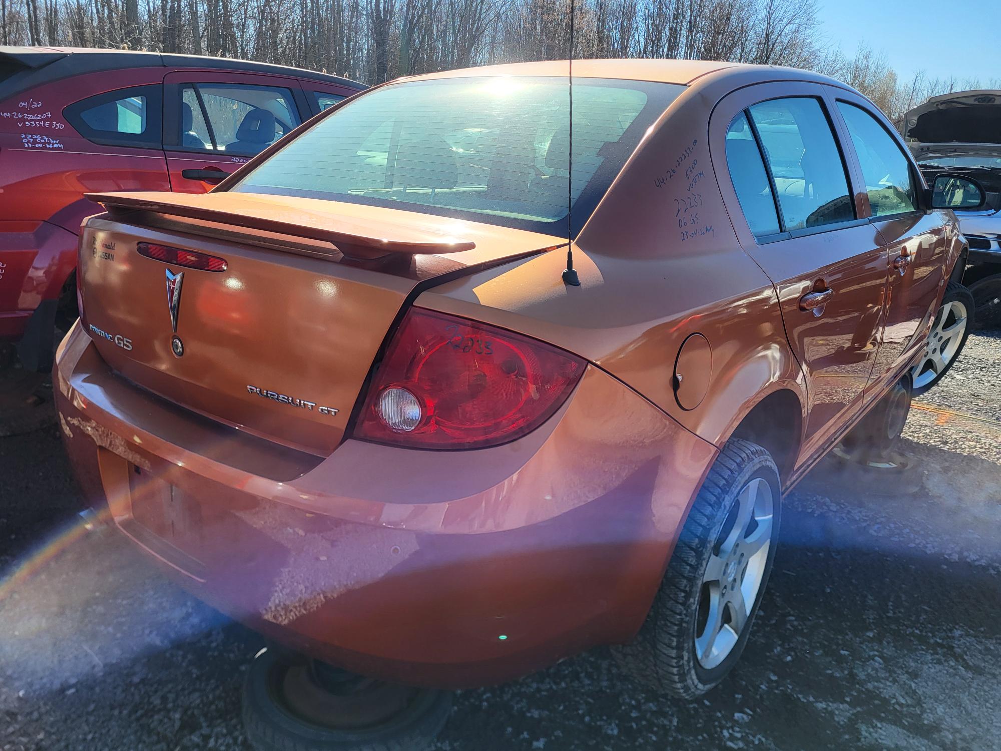 PONTIAC G5 2006
