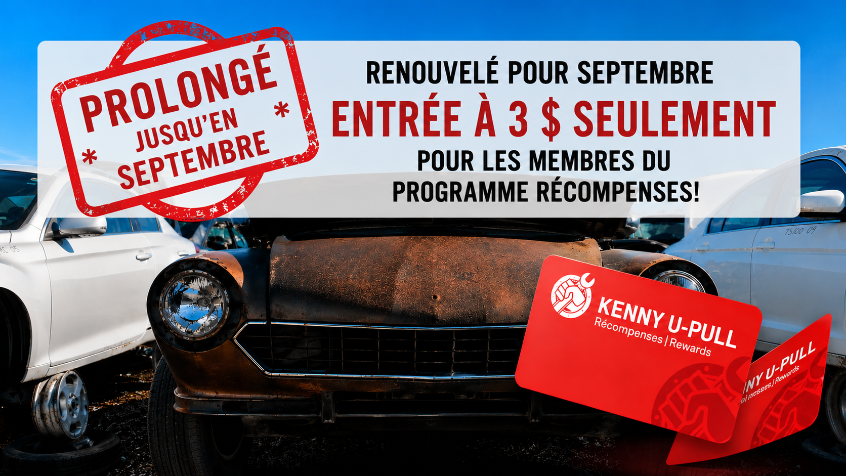 Accès à la cour à seulement 3 $ prolongé en septembre